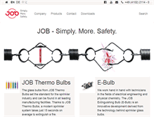 Tablet Screenshot of job-group.com